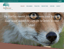 Tablet Screenshot of hortusharderwijk.nl